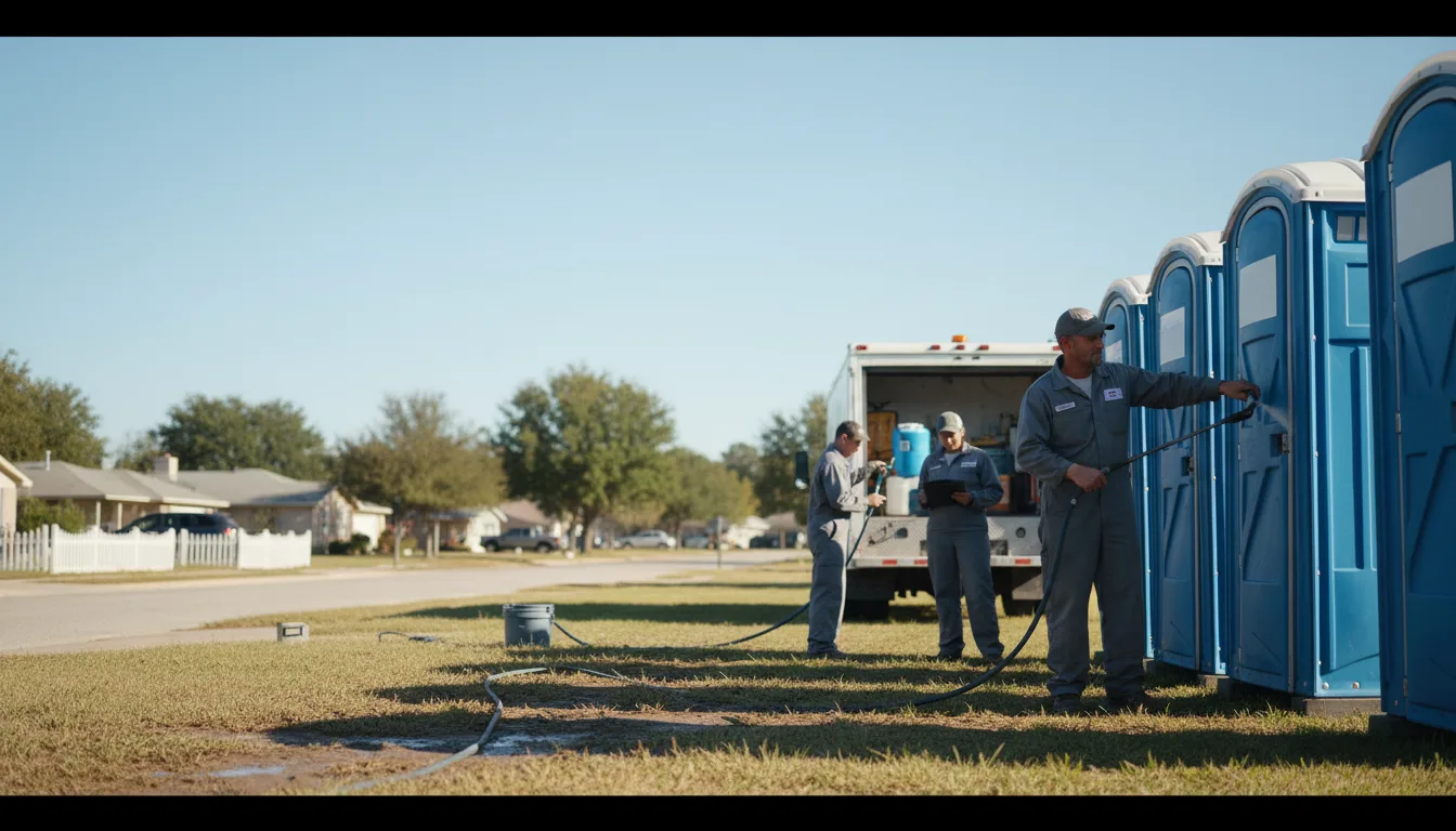 Long-Term Portable Toilet Rental in Hebron, OH near me